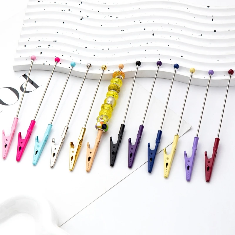 4/8Pcs Metal Wire Alligator Clip Metal Note Clip Long-Tailed Alligator Clamp Photo Holder for DIY Card F19E