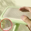 Dog Brush Pet Hair Remover Massage Cat Brush Stainless Steel Combs for Dog Hair Cleaning Comfortable Handle Brushes Pet Grooming