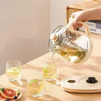 800W Smart Health Pot 1.8L Electric Kettle Multifunctional Office Glass Flower Teapot 24h Reservation Keep Warm Tea Maker 220V 1