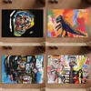 Art J-Jean-M-Michel B-Basquiat Floor Mat Bedroom Kitchen Door Bath House Super Absorbent Foot Non-slip 1