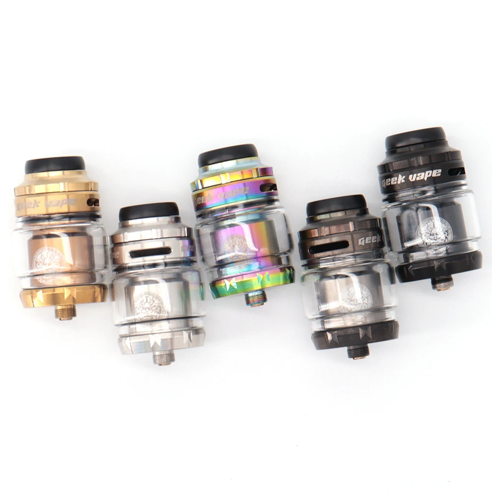 Zeus X Mesh RTA Version 25mm 4.5ml/3.5ml Tank Capacity with 810 Drip Tip Electronic Cigarette