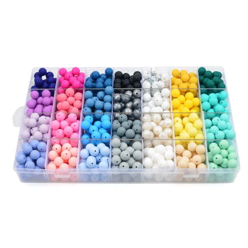 9mm Silicone Teething Beads Teether Baby Nursing Necklace Pacifier Clip Oral Care BPA Free Food Grade 100pcs teething toys,baby teething toys,silicone teething toys,silicone beads,silicone teething beads,silicone teether