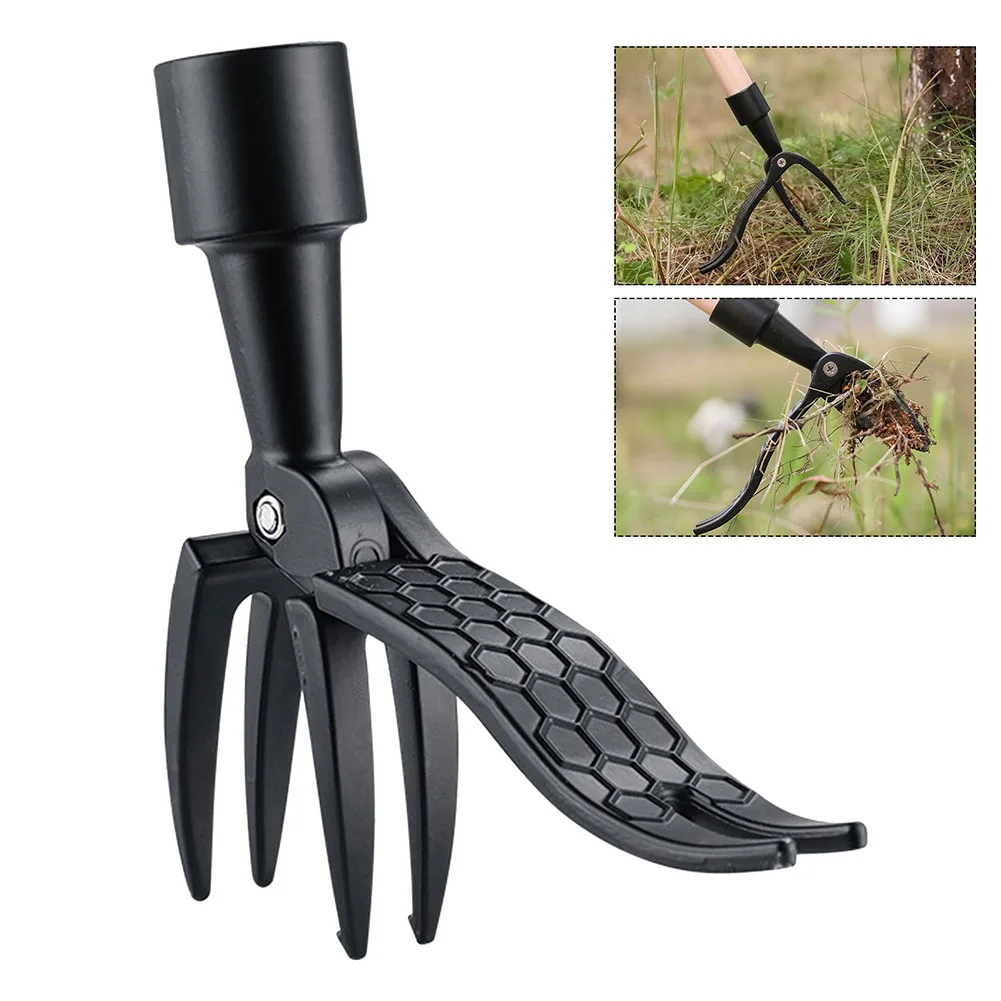 Stand Up Weed Puller Tool Weeding Head Replacement Weeding Digging Grass Shovel Garden Stainless Steel Weeder Claw Hook Tools