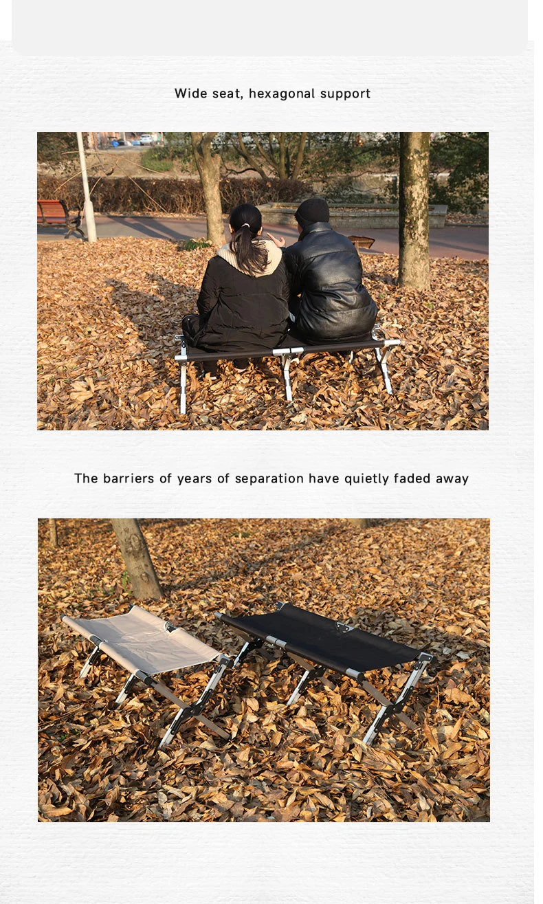 Folding stool setup