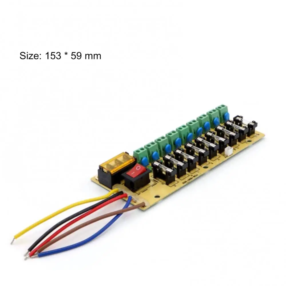 PCB 9-way Light Board Terminal Block Electricity Current Switching Power Supply