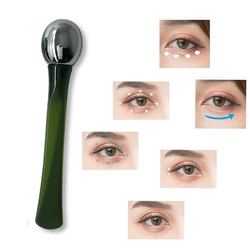 Dual - Ended Eye Care Massage Stick with Hygienic Roller (Green)