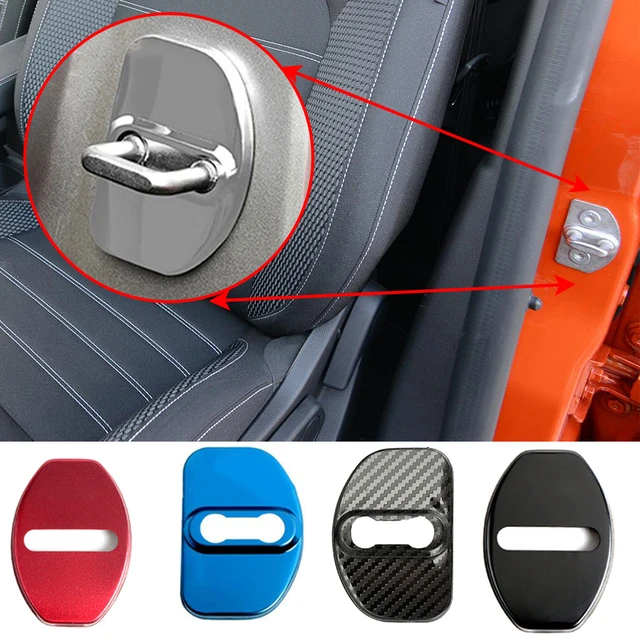 Car Door Lock Cover Auto Protection Case For Dacia Duster Lodgy Logan MCV  Logan MCV Stepway