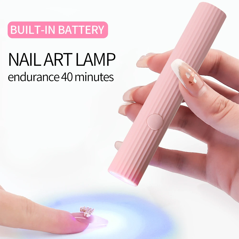 LULAA Professional Nail Dryer Equipment UV Induction Gel Nail Manicure Polish Cabin Lamps Protable Nail Phototherapy Machine 2