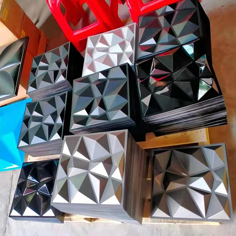 3D Geometric Wall Panel 1