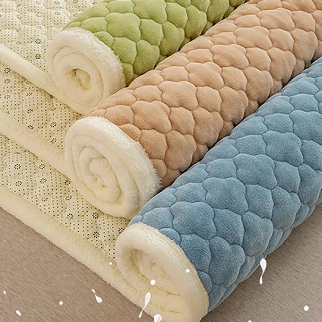 Winter Thick Warm Soft Mattress Toppers