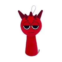 Nouvelles peluches Sprunki, jouets de jeu d'horreur, mignonnes et douces, en forme de dessin animé, pour enfant, cadeau d'anniversaire, poupées en peluche pour enfants 4
