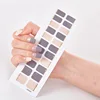 Semi Cured Wraps Fast Gel Nail Sticker Soild Nail Gel Wraps Adhesive Full Cover Gel Nail Sticker Full Cover  Manicure Decoration 3