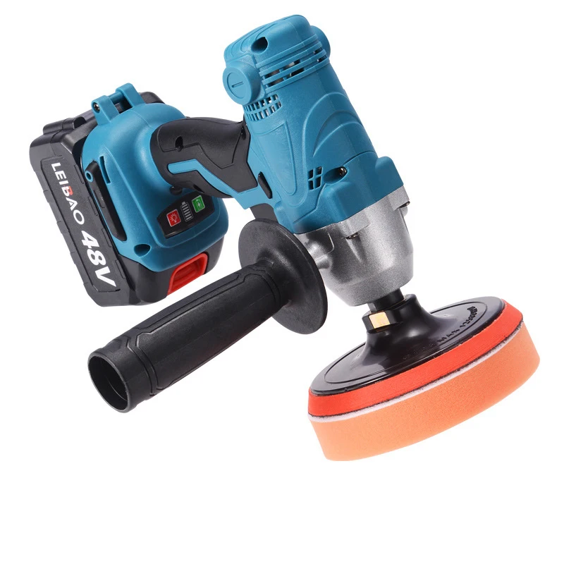2 in1 48V Polisher Car Polishing Machine Cordless Battery Polishing Tool Sander ing Waxing Machine