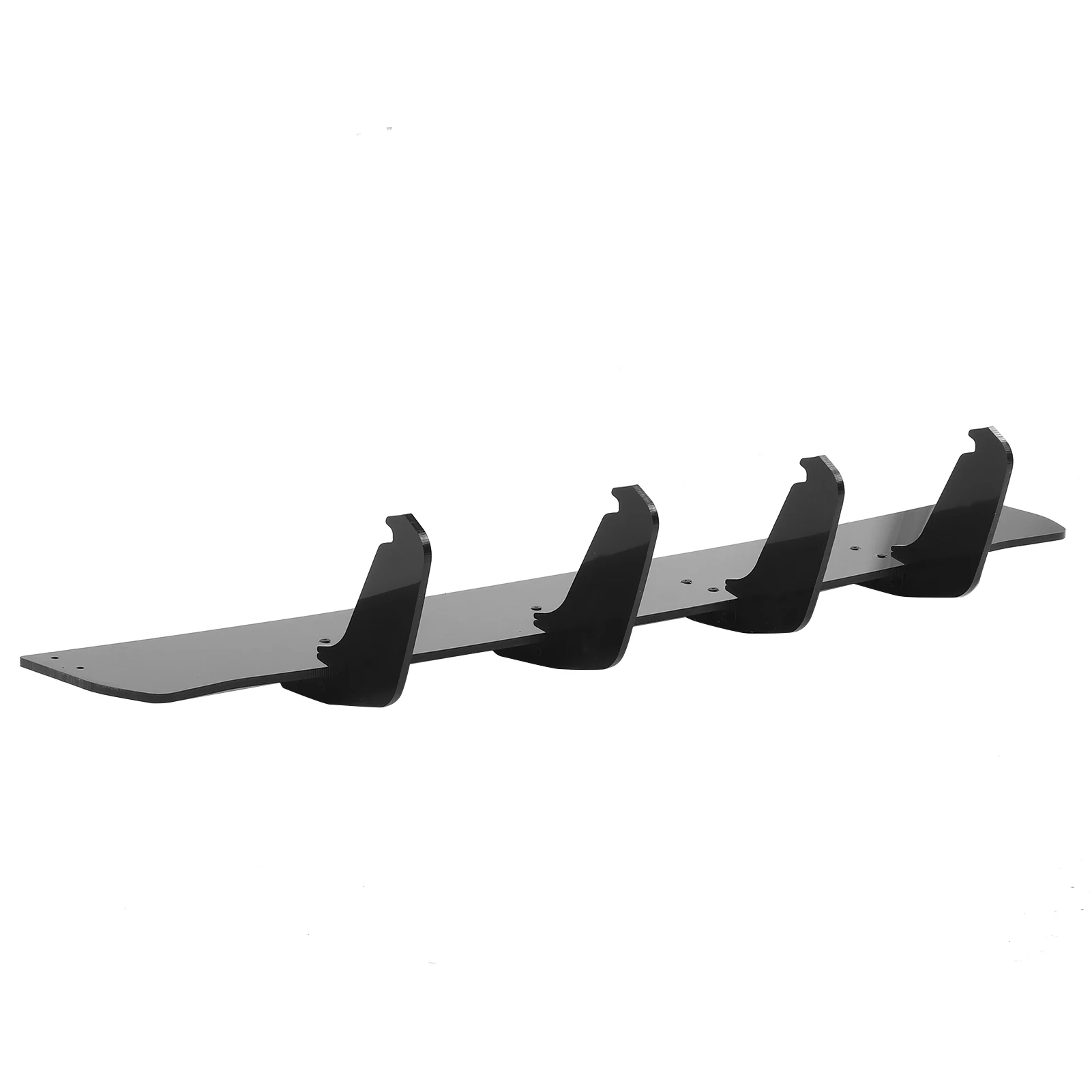 Gloss Black Maxton Style Rear Bumper Diffuser Valance For Volkswagen Golf MK7.5 GTI TCR -