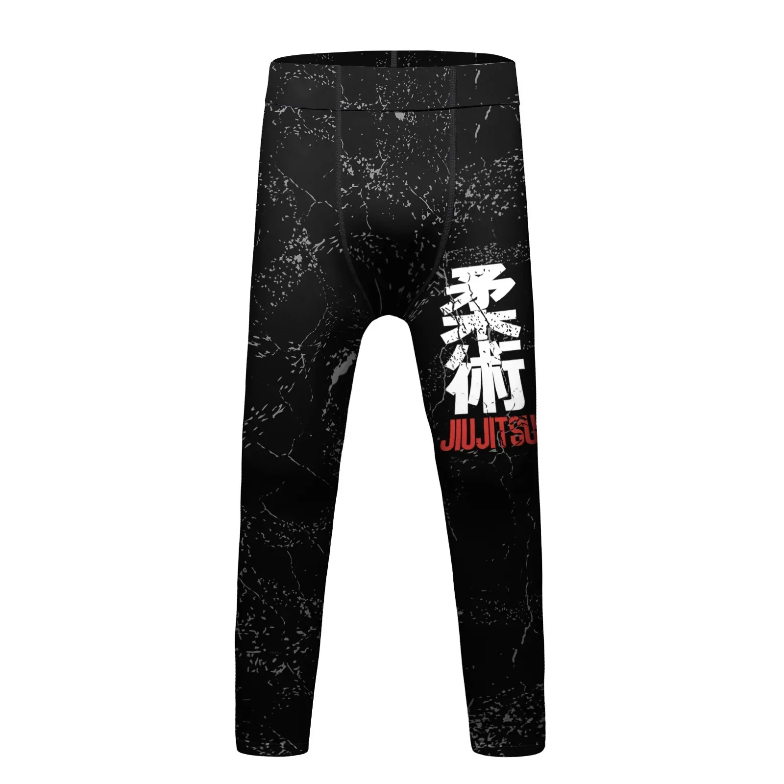 Kid's MMA Compression Leggings Quick Dry Jiu Jitsu Muay Thai Trousers Boys Children Sport Training Boxing Pants Running Tights