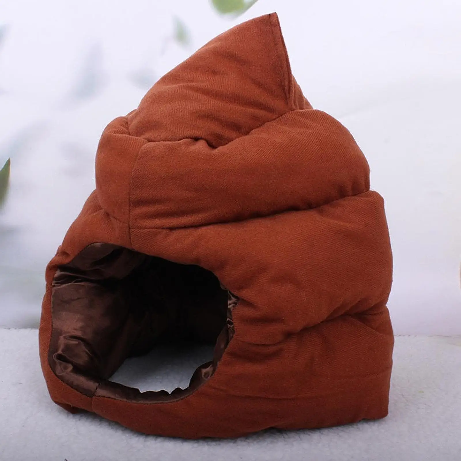 Shit Shaped Hat Funny Decor Cosplay Poop Hat for Carnival Festival Birthday