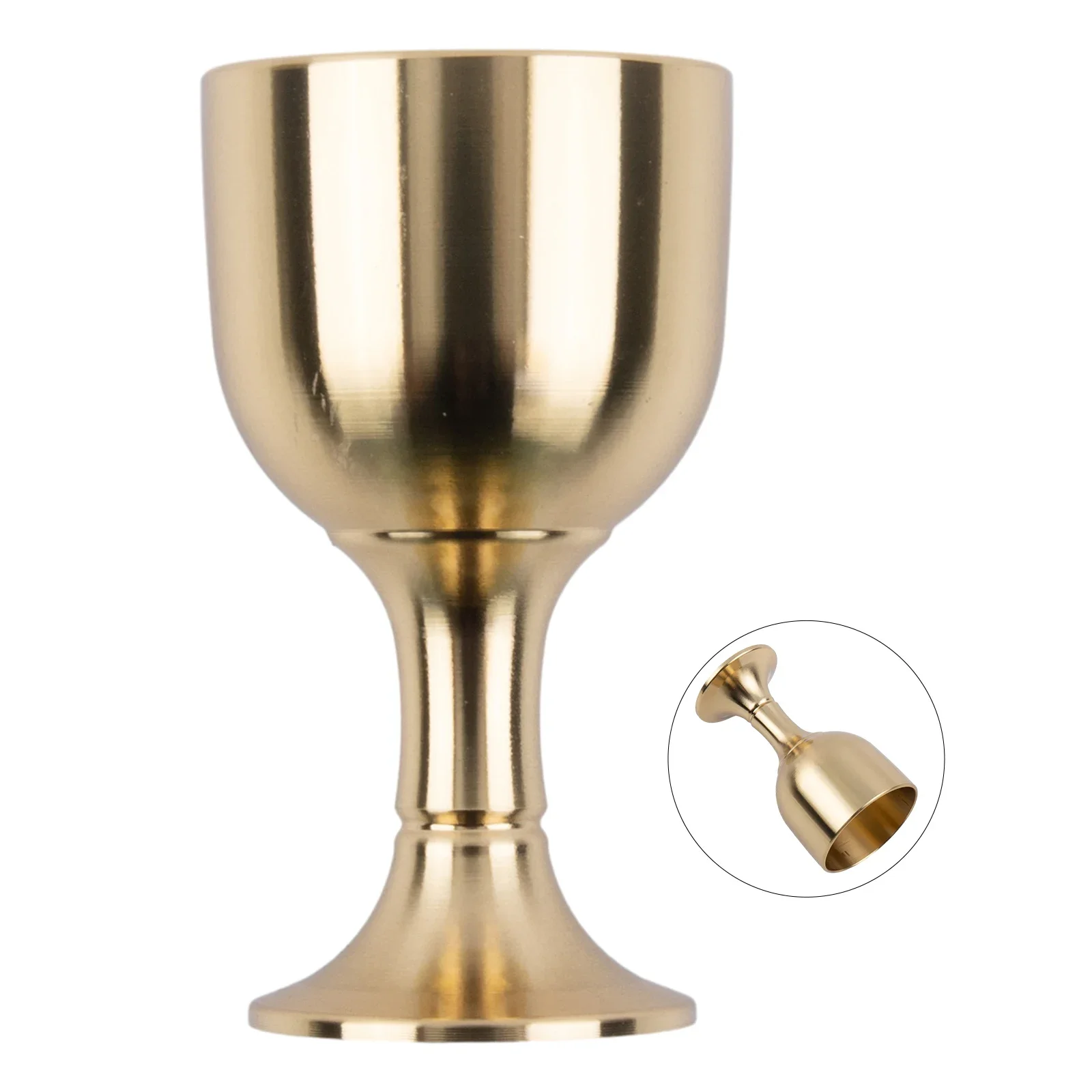 Wedding Drinkware Kitchen Items Party For Home Home Supplies Wine Glass High Foot Wine Cup Anti-rust Household - 4