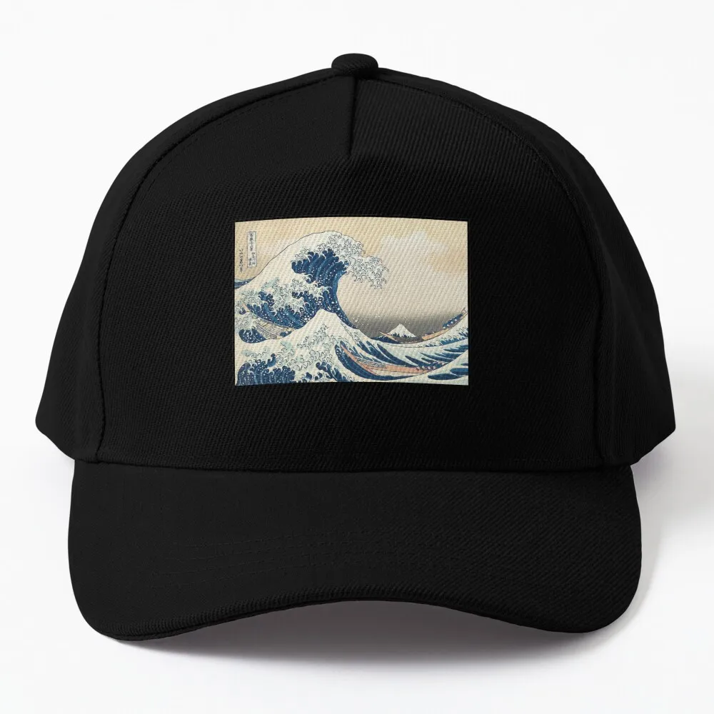 

The Great Wave off Kanagawa Hokusai Baseball Cap Fishing Caps Rugby Designer Hat Visor Hats Woman Men'S