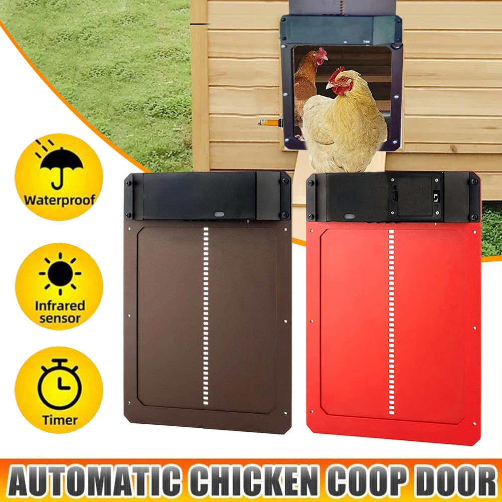 AutomaticChickenCoopDoorLightsensitiveAutomaticChickenHouse