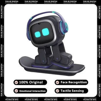 EMOPET 스마트 로봇 전자 애완 동물, 얼굴 인식, AI 지능형 로봇, 데스크탑 장난감, 어린이 소년 선물