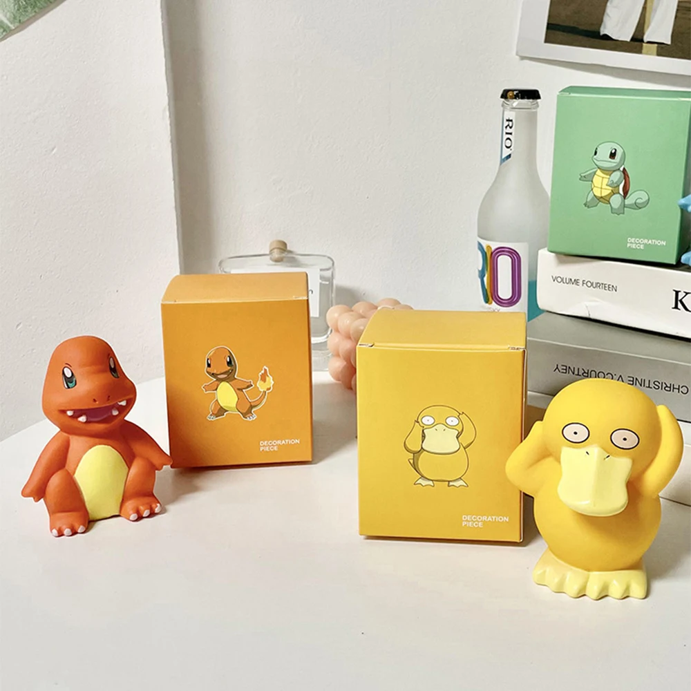 Cute Anime Duck/Turtle/Dragon Lamp PVC Night Light For Kids Children Bedroom Decoration Home Children\'s Toy Gift Christmas Gift