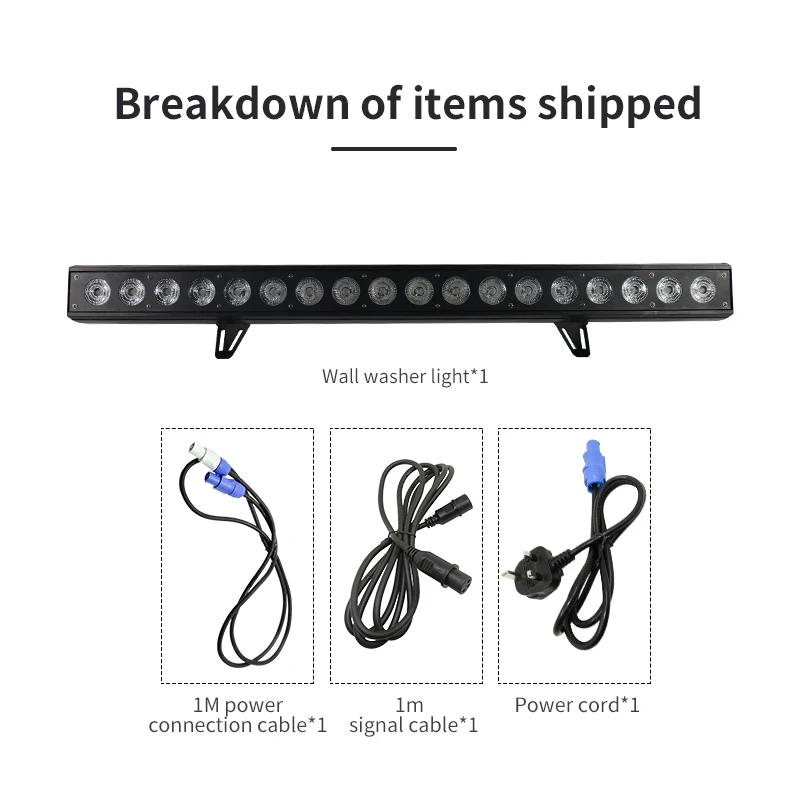 RGBWA UV 6  1 LED ȼ   ͼ Ʈ , DMX512    DJ  , 18x18W