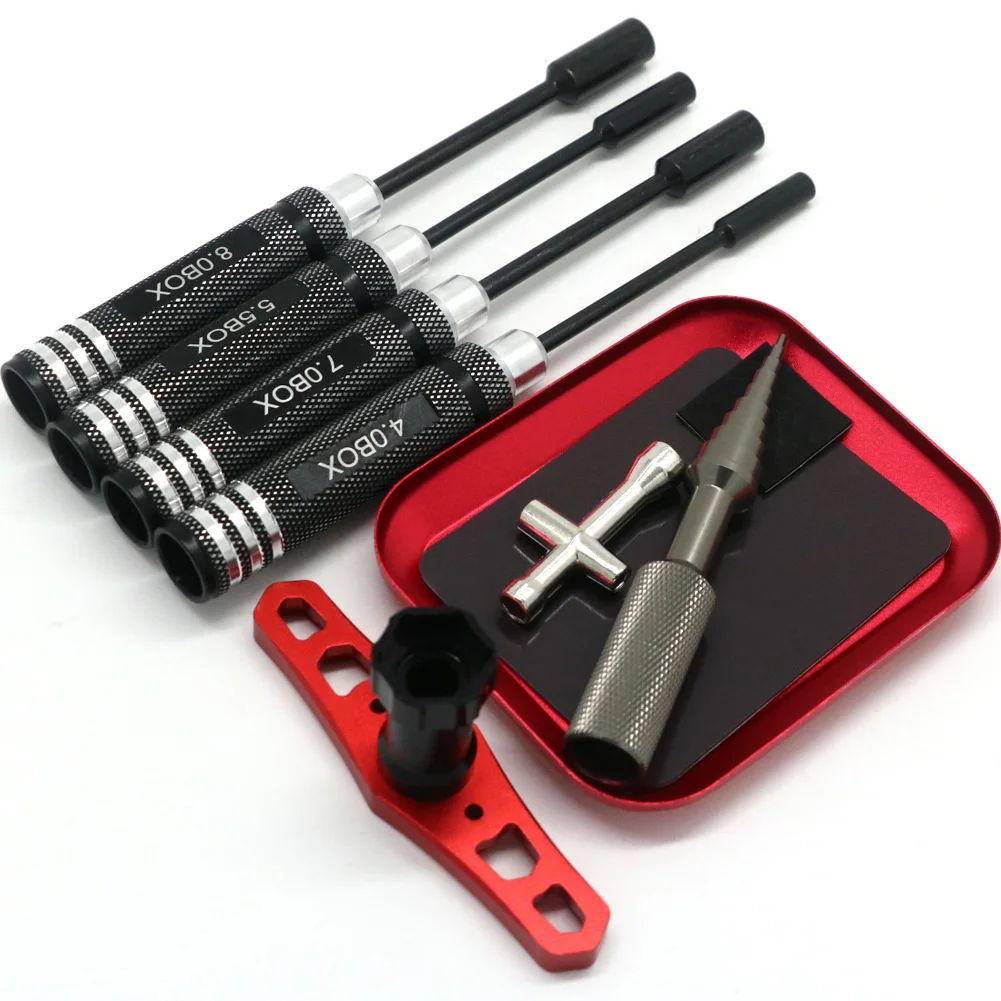Rc Hex Driver Set Hexagonal Head Nut Drivers Wrench Rc Repair Tool Kit