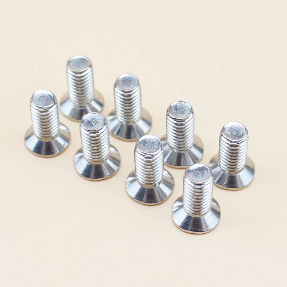 Car Styling 8PCS Stainless Steel Front Brake Disc Rotor Screws fit for Hyundai Kia (6mm)