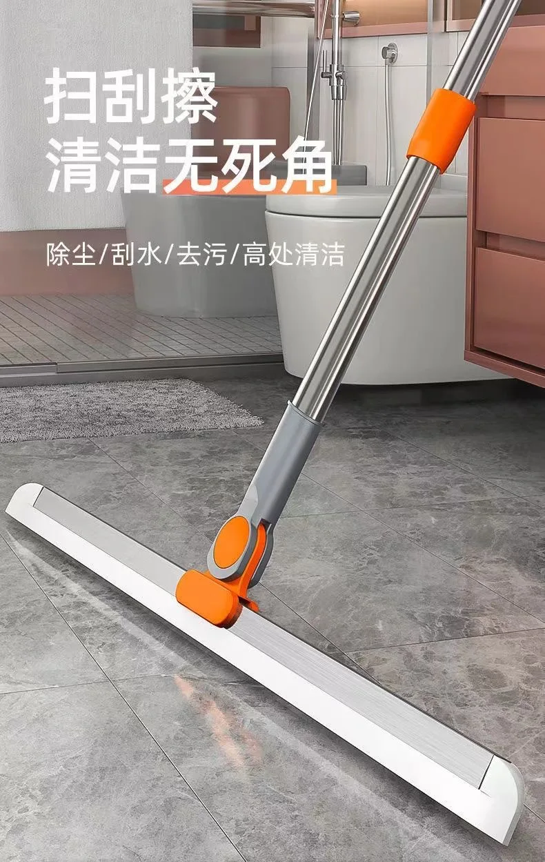 Description Picture 2 of itemSilicone Scraper Broom Magic Wiper High Place Glass Wiper Floor Mop Household Bathroom Sweeping Water Silicone Scraper Broom Mag