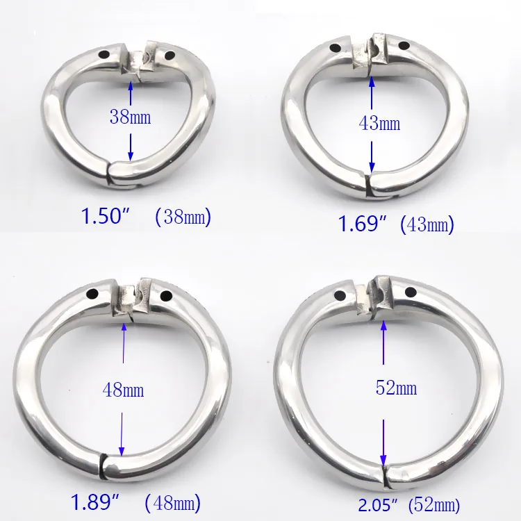 Urethral Lock Metal Openable Ring Design Male Chastity Penis Ring Cock Cage Sex Toys for Men Couples Sextoys Shop Adults