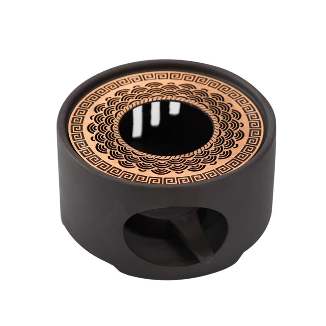 Fűtési Bázis Kerámia Teáskanna Melegebb Tealight Kemence Gyertya Tálca Fűtés Tricet Edény Csésze Fűtő A Kávétej Tea Melegítéséhez - Image 5