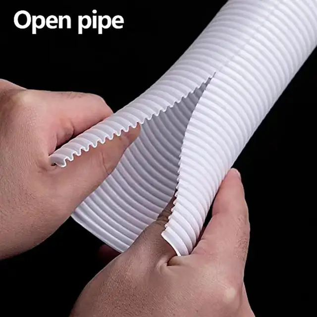 6 db Fa Csomagtartó Őrök Univerzális Többcélú Védelem Csemetékek Műanyag Hullámosított Csövek Kerthez - Image 5