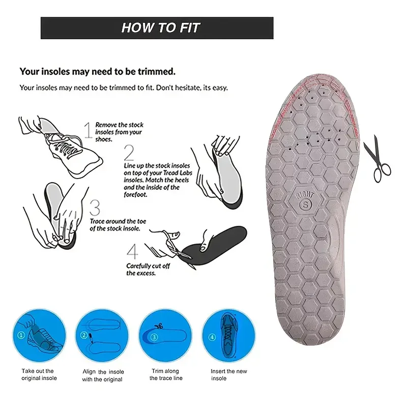 Medical Acupressure Insoles Orthopedic Insole for Men and Women Remove Odor Weight Loss Slimming Massage Foot Health Care Insole