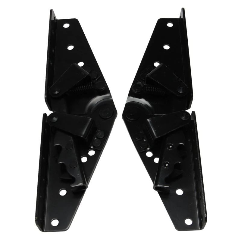 Metal Steel Black Sofa Bed Bedding Furniture Adjustable 3-Position Angle Mechanism Hinge Hardware