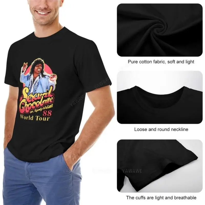 Randy Watson sexuelle Schokolade, kommen 2 Amerika T-Shirt süße Kleidung maßge schneiderte T-Shirts Anime T-Shirt Männer T-Shirts