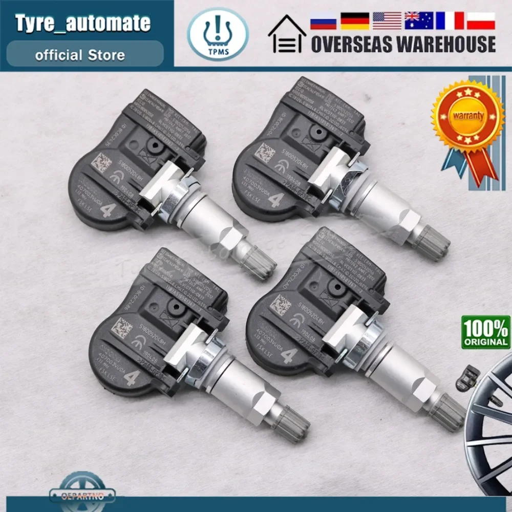 TPMS  Ÿ̾ з , ֻ ޻ ĳī II TIIDA TEANA X-Ʈ α 407003VU0A, 433MHz, 40700-3VU0A