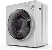 2.6 Cu.Ft Portable Clothes Dryer, 110V 1400W Electric Compact Front Load Tumble Laundry Dryer with Stainless Steel Tub & Easy Co 1