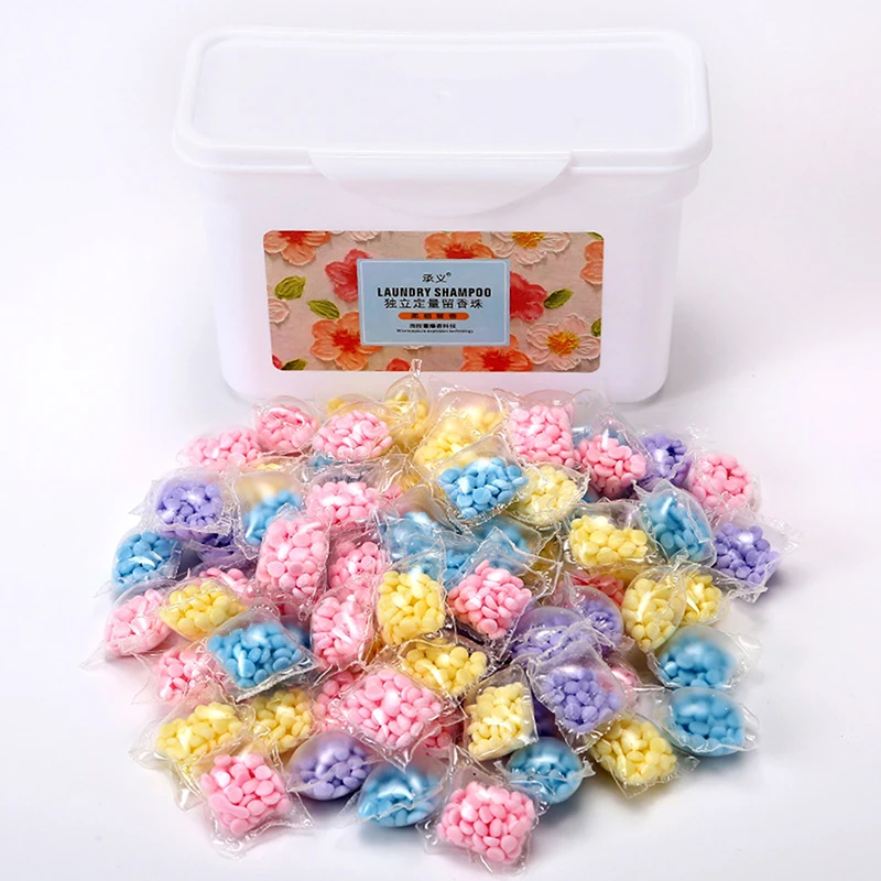 Laundry Scent Beads 1pack Laundry Scent Beads Granule Detergent Capsule Ball for Washing Machine Soft Clothing Diffuser Perfum Scent Booster Beads