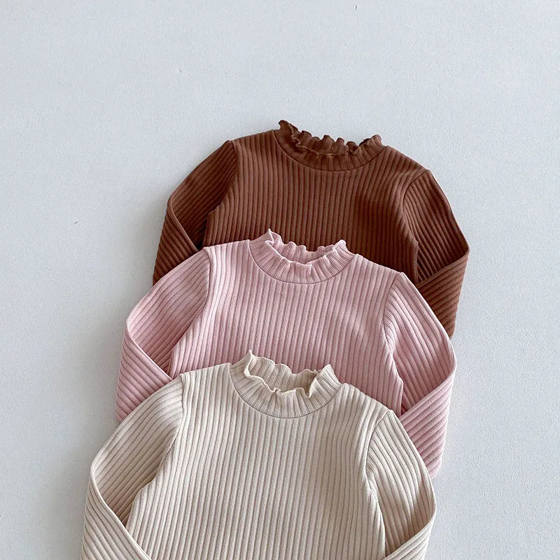 Girls Autumn Knit Sweater Undershirt