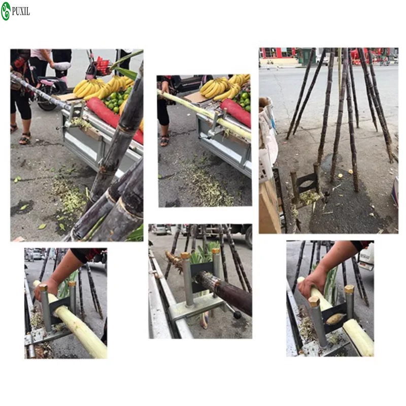 Manual Sugarcane Peelers Sugarcane Peeling Machine Sugar cane Peeler Diameter Knives Hand Tool 3