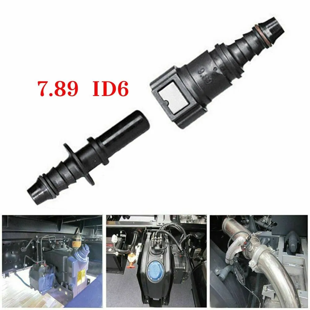 Conectores En L Para Línea De Combustible - 4 Unidades De 7,89x10 Mm, Ideales Para Sistemas Automotrices