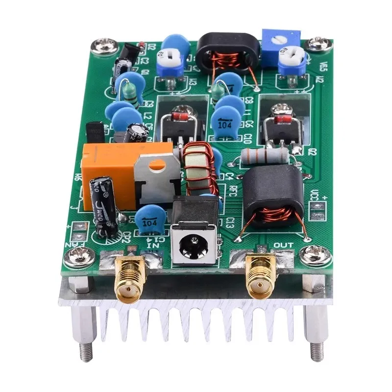 3-28MHz 30W 단파 RF 전력 증폭기 보드 CW SSB 리니어 RF AMP 고주파 단파 라디오 방송국 7MHz 13.56MHz RFID 신호