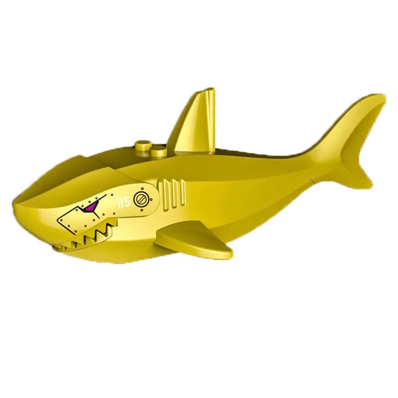 Sea World Animals Adventure Ocean Creature Building Block Set