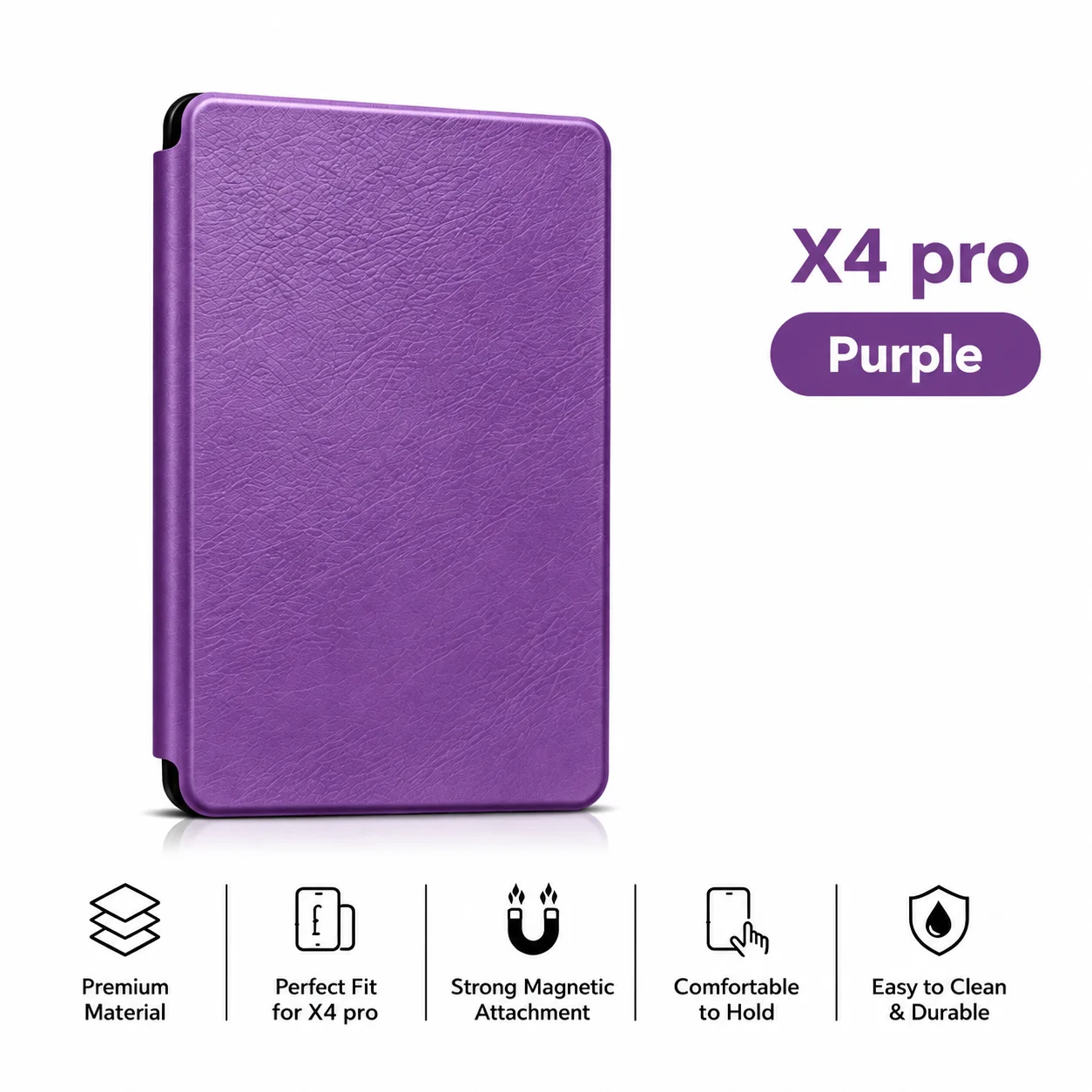 XTEINK Magnetic Slim Shockproof E-Reader Protective Cover - Strong Magnetic Design, Available in Multiple Colors