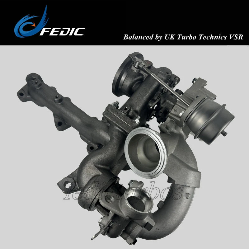 Twin Turbocharger R2s Kp35k04 10009700065 53049880102 Turbine Full  