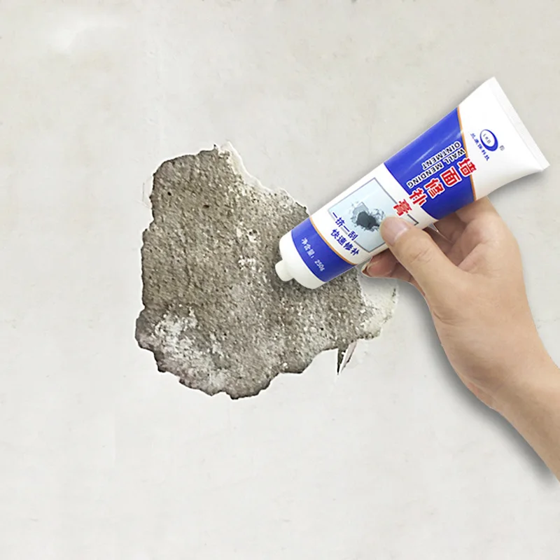 Universal Mending Paste Repair Cream Wall Repairing Ointment Grout  Beautiful Sealant for Cracked Peeled Holes Wall Scraper 250g