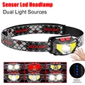 Inductive headlamp