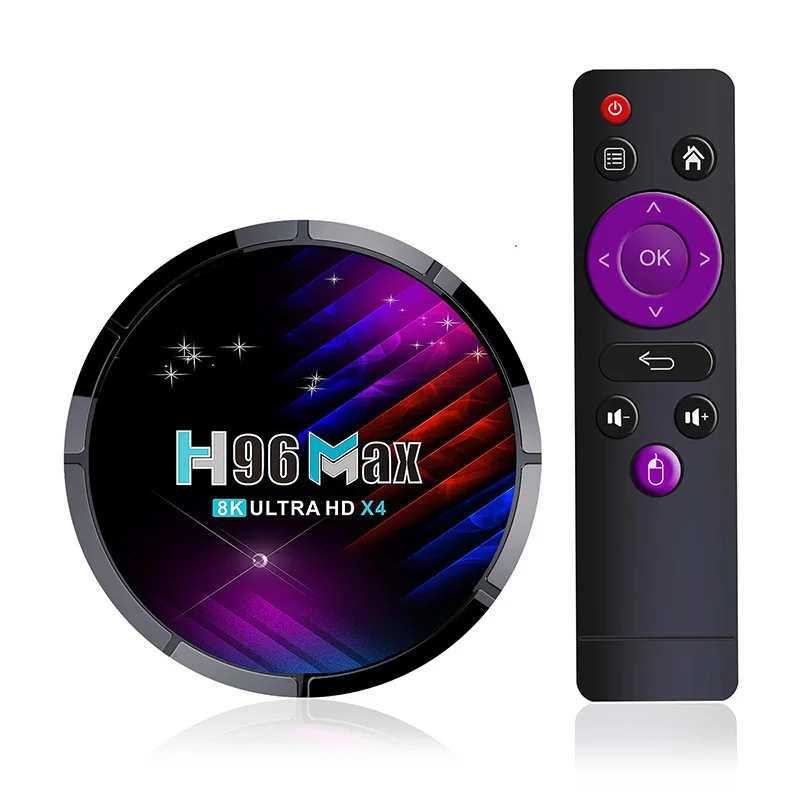 H96 MAX 4GB 64GB Smart TV Box Android 11.0 2.4G/5G Wifi TVBOX 8K H96MAX Media player Set Top Box STB 4GB 32GB 2GB 16GB HD IPTV