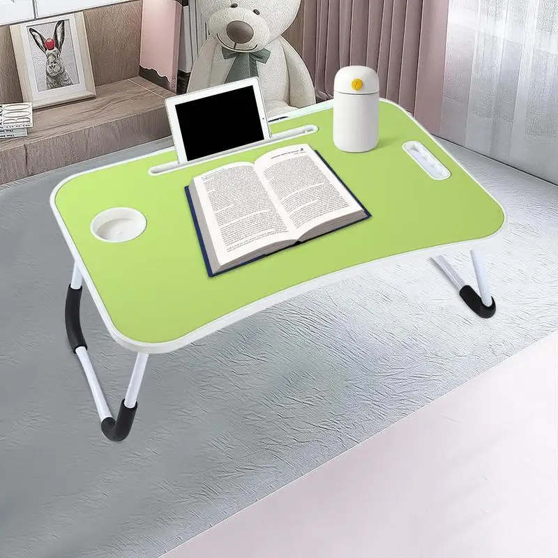 Laptop Bed Table Non Slip Folding Standing Desk Notebook Reading Laptop Holder For Bed Couch Sofa Floor Multiusage Home Supplies