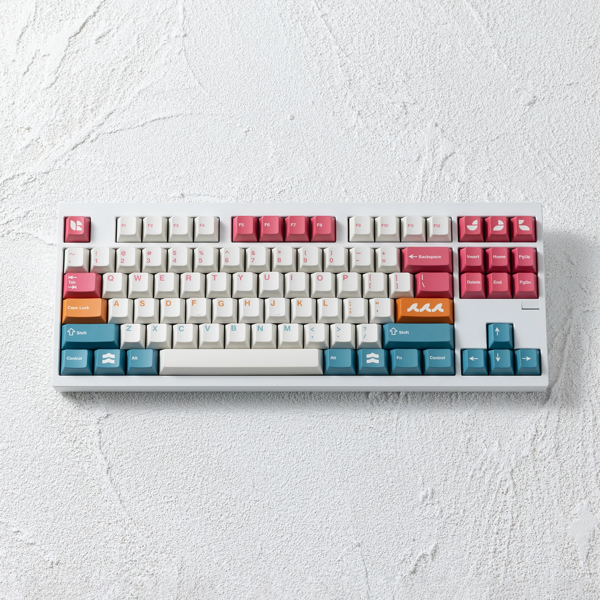 [기본 키트] PBTfans Salt Lakes PBT 소재 Cherry MX 스위치 및 MX 스타일 클론과 호환되는 Dye-sub Cherry 프로파일